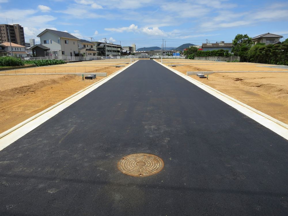 分譲地は接道が広い