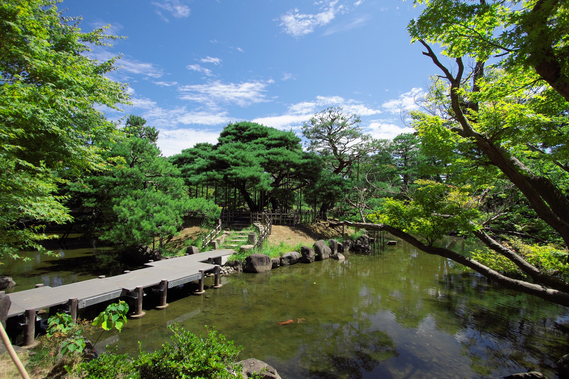 小松市の芦城公園